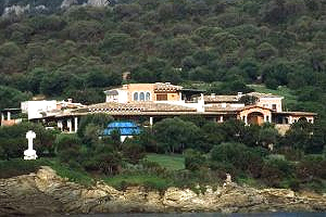 Imagen de 'Villa Certosa', en la Isla de Cerdea (Italia) | Tgcom.mediaset.it