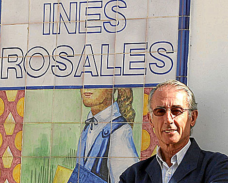 Juan Moreno, propietario de la firma Ins Rosales, fotografiado en 2008. | J. Flores