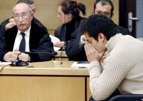 Jos Diego Yllanes, en un momento del juicio celbrado con jurado popular. | Efe