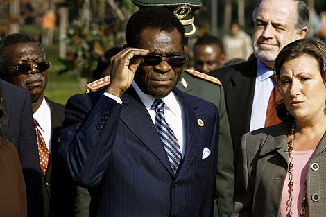 Teodoro Obiang, en una imagen tomada en 2006. | Foto: Begoa Rivas