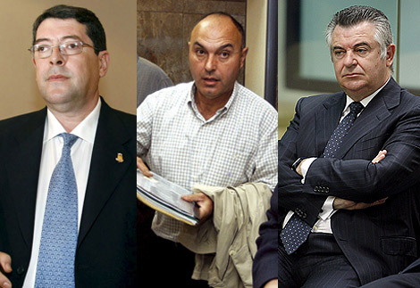 Juan Cano, Carlos Pascual y J. A. Roca. | ELMUNDO.es