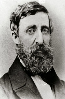 El escritor David Henry Thoreau