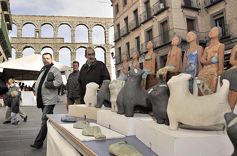 Feria de Artesana en Segovia. | Ical