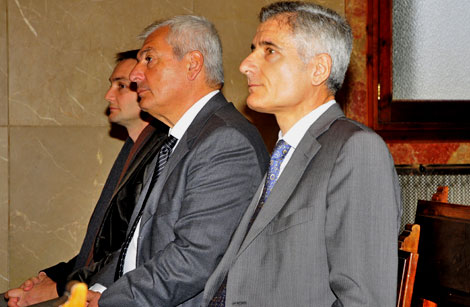 Vicens, Nicolau y Martn en el banquillo de los acusados | Alberto Vera