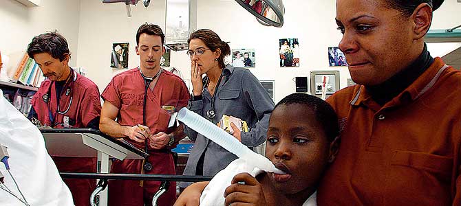 Sala de urgencias del Hospital General de San Francisco, en 2002. | EL MUNDO
