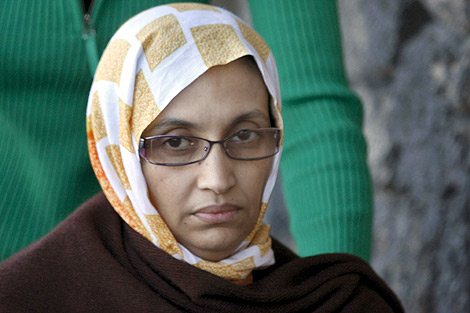 La activista saharaui, Aminatu Haidar. | Efe