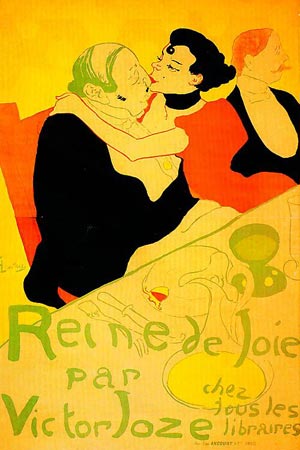 'Reina de la alegria' de Toulouse Lautrec.