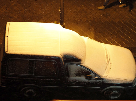 Durante la madrugada ha cado una fuerte nevada en Madrid. | Carlos Alba
