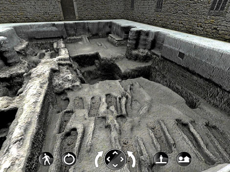 Recreacin virtual de un yacimiento arqueolgico en tres dimensiones. | Portal For