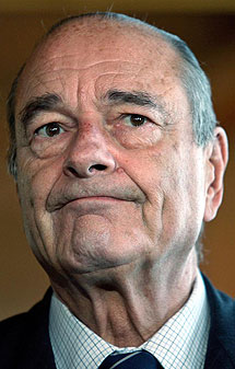 Jacques Chirac. | Ap