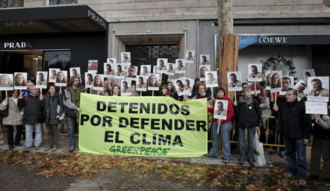 Manifestacin por la libertad de Juantxo Lpez de Uralde, celebrada el pasado 23 de diciembre en Madrid. | Efe