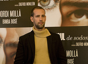 Gonzalo Miró, en el estreno de 'El Cónsul de Sodoma' en el Cine Palafox de Madrid. | El Mundo