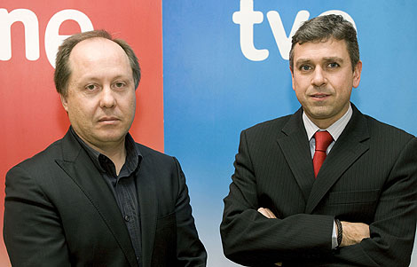 Moreno y Gonzlez, los nuevos responsables de RNE y TVE. | Efe
