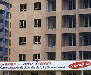 Pisos en venta an en obra en Valencia. | Efe