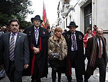 Autoridades presentes en Sevilla. | J. M.