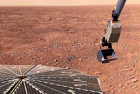 Una imagen de archivo del brazo robtico de 'Phoenix Mars Lander'. | NASA