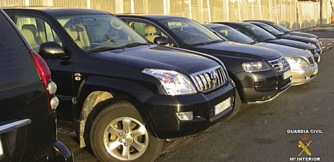 Cae una banda que robaba coches de lujo y los vendía en el Este de ...