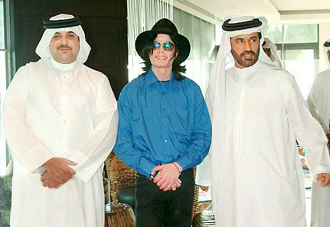 Michael Jackson durante una visita privada a Dubai. | Efe