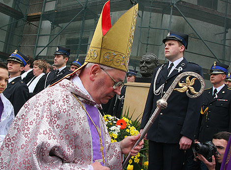 El obispo de Cracovia, en una imagen de archivo. | Afp