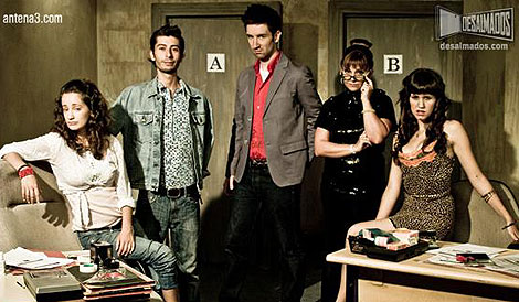 Los protagonistas de 'Desalmados'. (Foto: Antena 3)