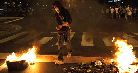 Protestas en Caracas contra el presidente de Venezuela, Hugo Chvez. | Reuters