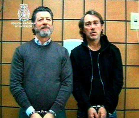 Di Mauro (izda.),y su lugarteniente, Mocerino, arrestados en barcelona | ELMUNDO.es