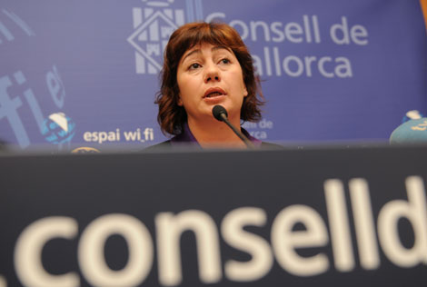La presidenta del Consell de Mallorca, Francina Armengol. | Pep Vicens