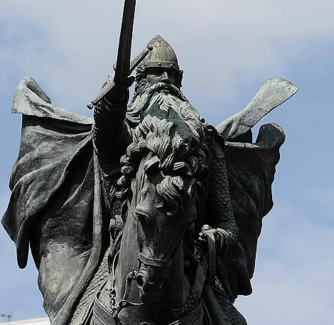 Estatua de El Cid en Burgos. | Ral Ochoa