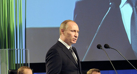 El lder ruso da su discurso en Helsinki. | Afp