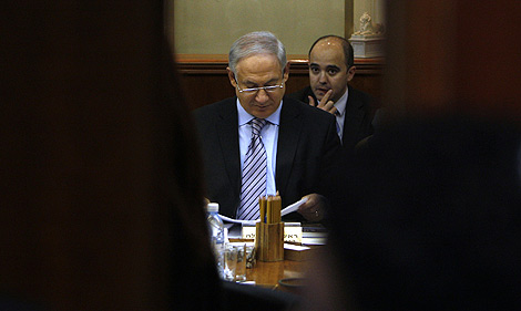 El primer ministro israel, Benjamin Netanyahu, en Jerusaln. | Afp