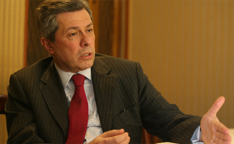 El negociador jefe de Croacia, Vladimir Drobnjak. | Alberto Cullar