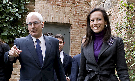 Jos Mara Barreda junto a Beatriz Corredor en Toledo. | EFE