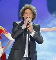 Daniel Diges, representante de España en Eurovisión. | TVE