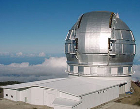 El telescopio se instalara en Roque de los Muchachos, en la Palma (Canarias).