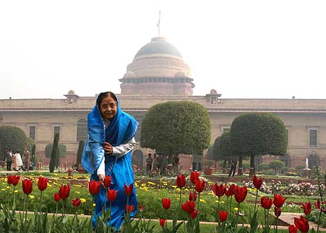La presidenta de la India, Pratibha Pati. | M. A. G.