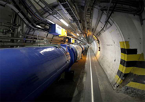 Una imagen del Gran Colisionador de Hadrones.| Efe