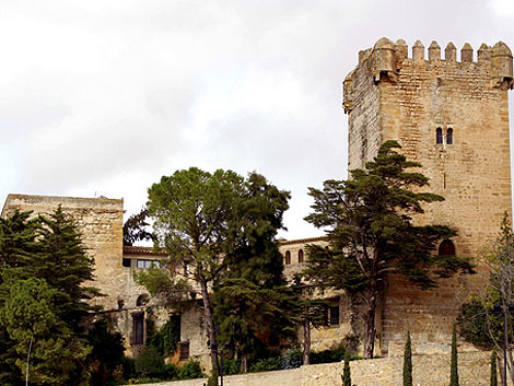 Aspecto que presenta el castillo de la localidad de Montemayor. | El Mundo