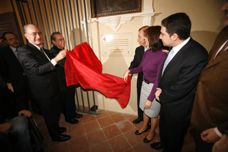 Momento en el que las autoridades han inaugurado el museo. | A. Pastor