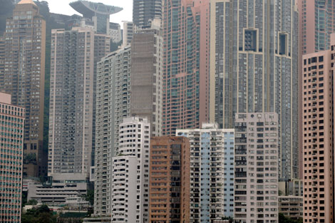 Imagen de hong Kong, una de las ciudades ms pobladas del pas. | AFP