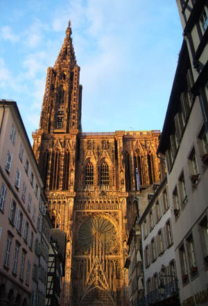 La emblemática Catedral de Estrasburgo. | J. Martz