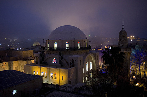 Sinagoga de Hurva en la ciudad vieja de Jerusaln. | AP