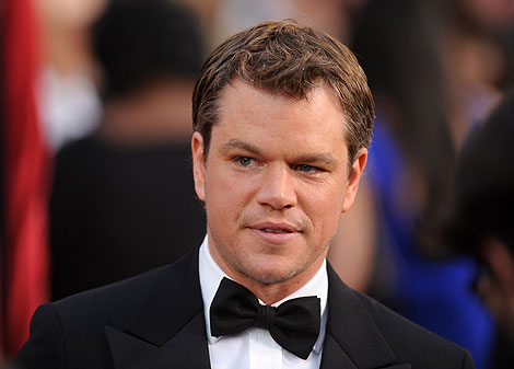 Matt Damon en la ceremonia de los Oscar de 2010. | Afp