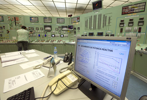 Instalaciones de la central Nuclear de Santa Mara de Garoa, en Burgos. | Ical