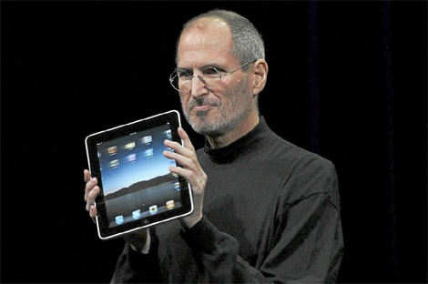 Steve Jobs, en la presentacin del iPad. | Reuters