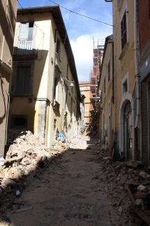 Las calles del casco antiguo. | Italia Nostra