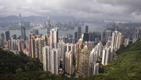Panormica de Hong Kong. | A. P.