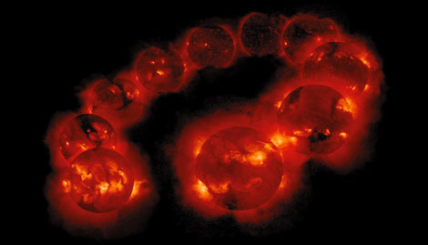 Fotos del sol en las que se aprecian diferencias de su actividad | NASA