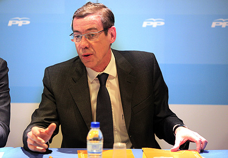 El secretario general del PP valenciano, Antonio Clemente. | Foto: Benito Pajares