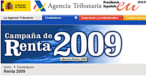 La Agencia Tributaria s ha incluido la compensacin en 2008 y 2009 en los borradores.