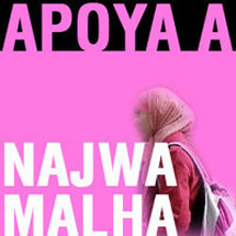 Imagen del blog de apoyo a Najwa